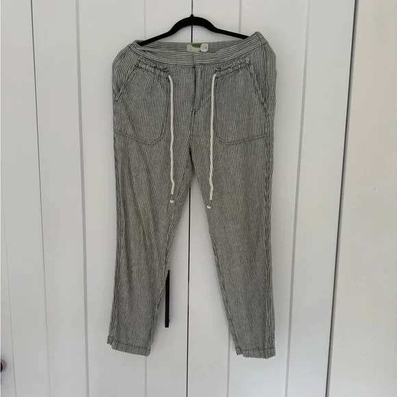 Anthropologie Seashore Striped Pants - Picture 2 of 9